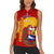Venezuela Women Sleeveless Polo Shirt with National Coat of Arms Flag Map Spirit