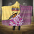 Venezuela Hooded Blanket with National Bird Orchid Flower Coat of Arms Spirit