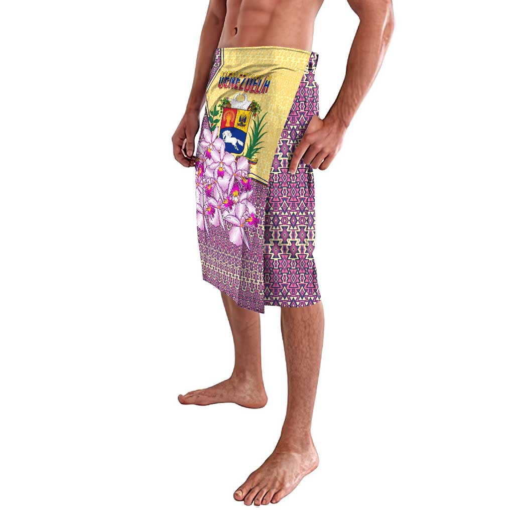 Venezuela Lavalava with National Bird Orchid Flower Coat of Arms Spirit