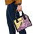 Venezuela Shoulder Handbag with National Bird Orchid Flower Coat of Arms Spirit