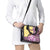 Venezuela Shoulder Handbag with National Bird Orchid Flower Coat of Arms Spirit