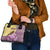 Venezuela Shoulder Handbag with National Bird Orchid Flower Coat of Arms Spirit