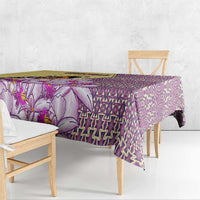 Venezuela Tablecloth with National Bird Orchid Flower Coat of Arms Spirit
