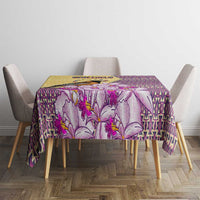 Venezuela Tablecloth with National Bird Orchid Flower Coat of Arms Spirit