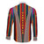 Venezuela Family Matching Summer Maxi Dress and Hawaiian Shirt with Andean Multicolor Woven Textile Stripe Spirit
