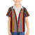 Venezuela Family Matching Summer Maxi Dress and Hawaiian Shirt with Andean Multicolor Woven Textile Stripe Spirit