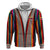 Venezuela Hoodie with Andean Multicolor Woven Textile Stripe Spirit