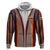 Venezuela Hoodie with Andean Multicolor Woven Textile Stripe Spirit