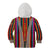 Venezuela Kid Hoodie with Andean Multicolor Woven Textile Stripe Spirit