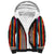 Venezuela Sherpa Hoodie with Andean Multicolor Woven Textile Stripe Spirit