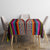 Venezuela Tablecloth with Andean Multicolor Woven Textile Stripe Spirit