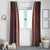 Venezuela Window Curtain with Andean Multicolor Woven Textile Stripe Spirit