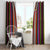 Venezuela Window Curtain with Andean Multicolor Woven Textile Stripe Spirit