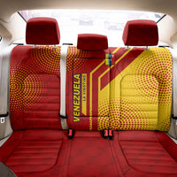 Venezuela Back Car Seat Cover with La Vinotinto Football Federation Red Yellow Spirit