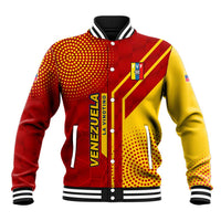 Venezuela Baseball Jacket with La Vinotinto Football Federation Red Yellow Spirit