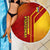 Venezuela Beach Blanket with La Vinotinto Football Federation Red Yellow Spirit