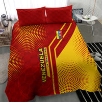 Venezuela Bedding Set with La Vinotinto Football Federation Red Yellow Spirit