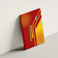 Venezuela Canvas Wall Art with La Vinotinto Football Federation Red Yellow Spirit