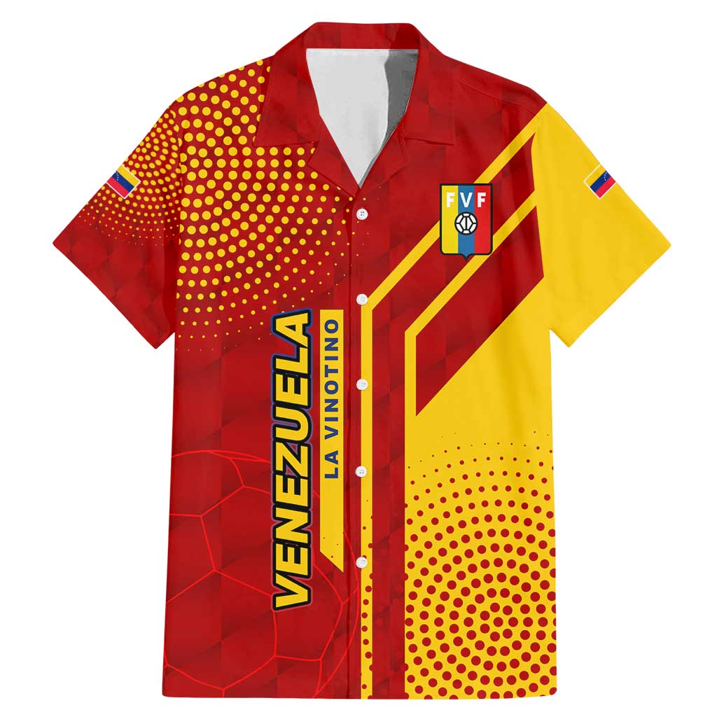 Venezuela Family Matching Mermaid Dress and Hawaiian Shirt with La Vinotinto Football Federation Red Yellow Spirit