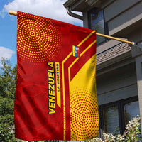 Venezuela Garden Flag with La Vinotinto Football Federation Red Yellow Spirit
