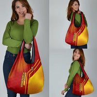 Venezuela Grocery Bag with La Vinotinto Football Federation Red Yellow Spirit