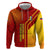 Venezuela Hoodie with La Vinotinto Football Federation Red Yellow Spirit