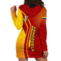 Venezuela Hoodie Dress with La Vinotinto Football Federation Red Yellow Spirit