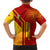 Venezuela Kid Hawaiian Shirt with La Vinotinto Football Federation Red Yellow Spirit