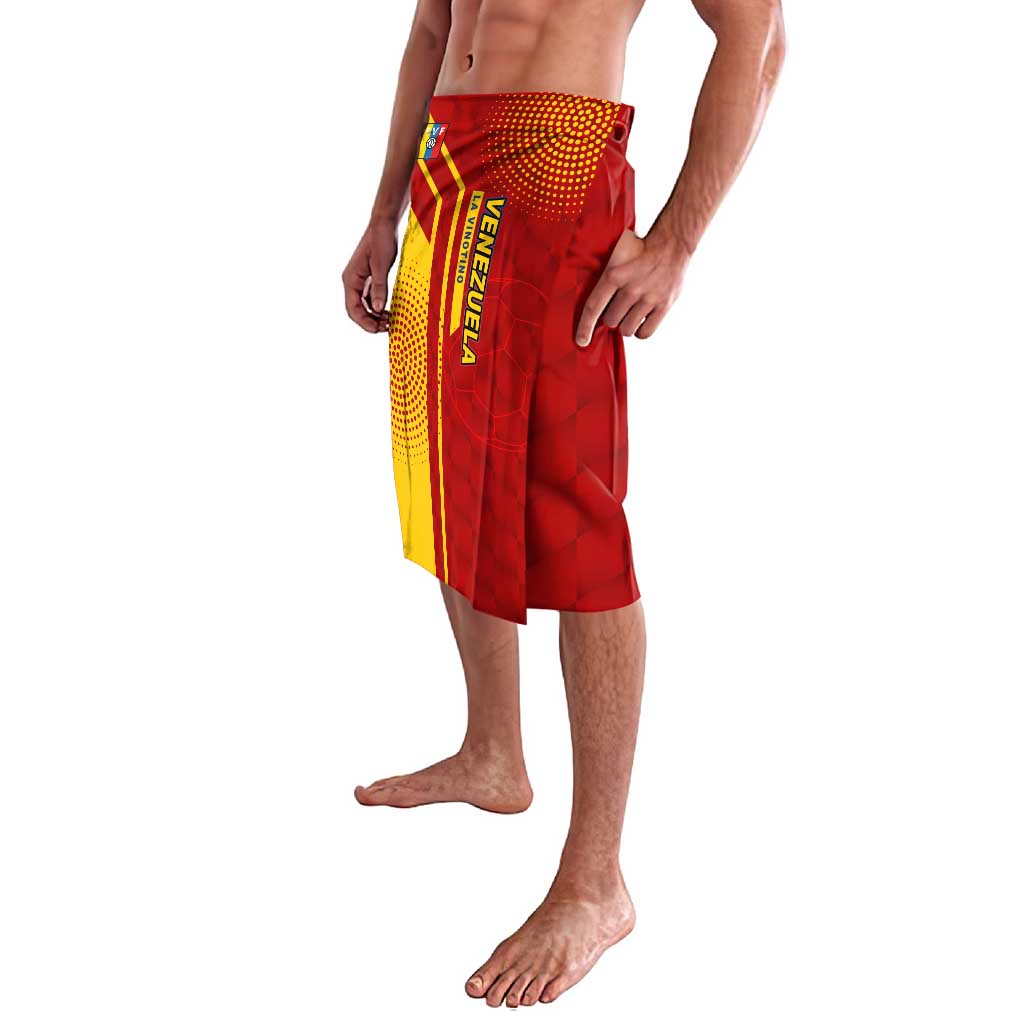 Venezuela Lavalava with La Vinotinto Football Federation Red Yellow Spirit
