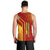 Venezuela Men Tank Top with La Vinotinto Football Federation Red Yellow Spirit