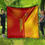 Venezuela Quilt with La Vinotinto Football Federation Red Yellow Spirit