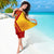 Venezuela Sarong with La Vinotinto Football Federation Red Yellow Spirit