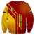 Venezuela Sweatshirt with La Vinotinto Football Federation Red Yellow Spirit