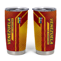 Venezuela Tumbler Cup with La Vinotinto Football Federation Red Yellow Spirit
