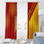 Venezuela Window Curtain with La Vinotinto Football Federation Red Yellow Spirit
