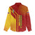 Venezuela Women Casual Shirt with La Vinotinto Football Federation Red Yellow Spirit