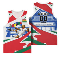 Personalized Ghana Soccer Eagle Basketball Jersey Ghana Flag Kente - Black Stars Football Stadium Graphic