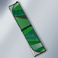 Personalized Saudi Arabia Football Auto Sun Shade Green Falcon National Pride Mascot
