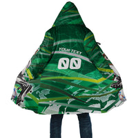 Personalized Saudi Arabia Football Cloak Green Falcon National Pride Mascot