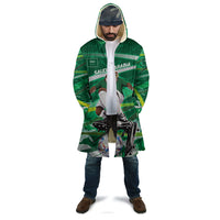 Personalized Saudi Arabia Football Cloak Green Falcon National Pride Mascot