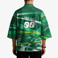 Personalized Saudi Arabia Football Kimono Green Falcon National Pride Mascot