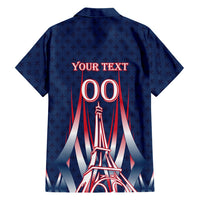 Personalized France Football Knight Hawaiian Shirt Medieval Knight Soccer Concept With Eiffel Tower