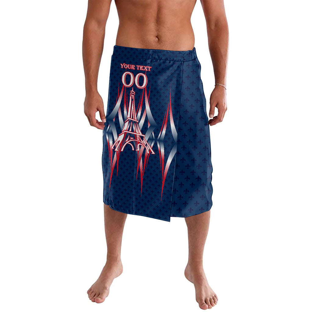 Personalized France Football Knight Lavalava Medieval Knight Soccer Concept With Eiffel Tower