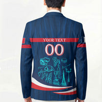 Personalized France Gallic Rooster Football Blazer Rooster Mascot French Culture Doodle