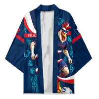 Personalized France Gallic Rooster Football Kimono Rooster Mascot French Culture Doodle