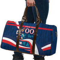 Personalized France Gallic Rooster Football Travel Bag Rooster Mascot French Culture Doodle