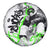 Street Style Graffiti Spare Tire Cover with Smoking Monkey and Neon Green - Wonder Print Shop