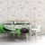 Street Style Graffiti Tablecloth with Smoking Monkey and Neon Green - Wonder Print Shop