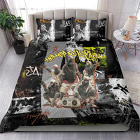 Boombox Breakdancer Bedding Set with Grafiti Art and Grunge Street Hip Hop Style - Wonder Print Shop