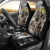 Boombox Breakdancer Car Seat Cover with Grafiti Art and Grunge Street Hip Hop Style - Wonder Print Shop